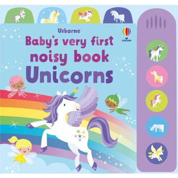 Mi Primer Libro de Sonidos Bebés Unicornios Usborne